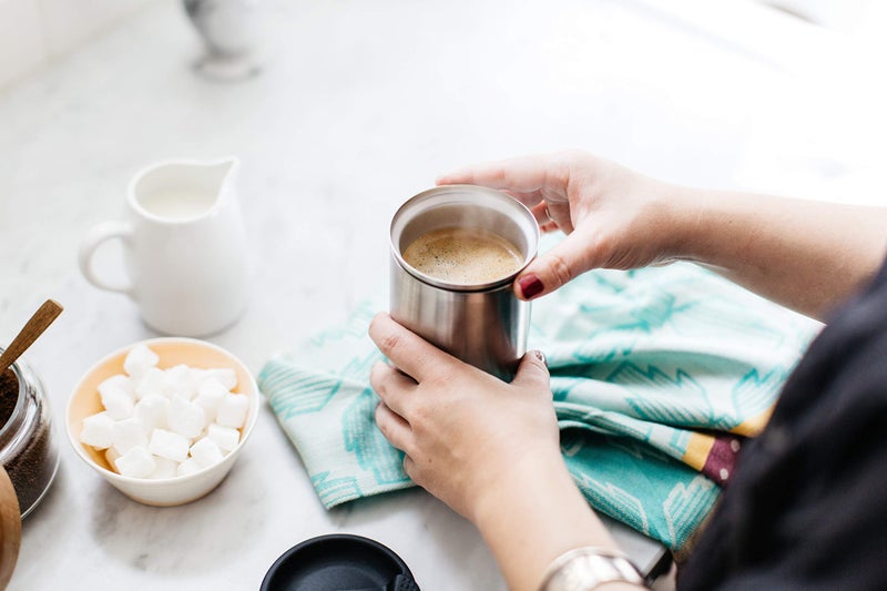 bobble PRESSE by Bobble French Coffee Press And Insulated Stainless Steel Travel Tumbler for On-The-Go Brewing - 13 oz (Black) - Image 4